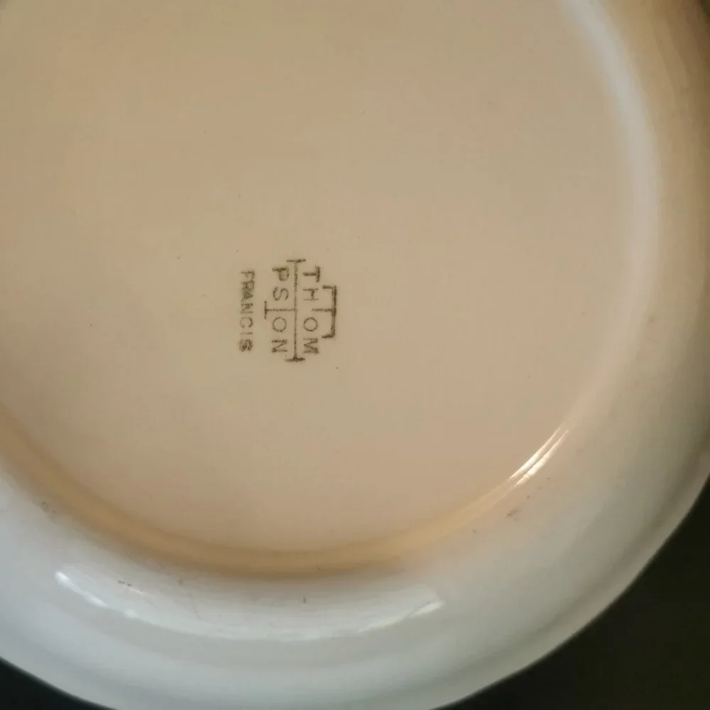 Vintage Thompson Francis‎ Lusterware Serving Bowl 8.6 